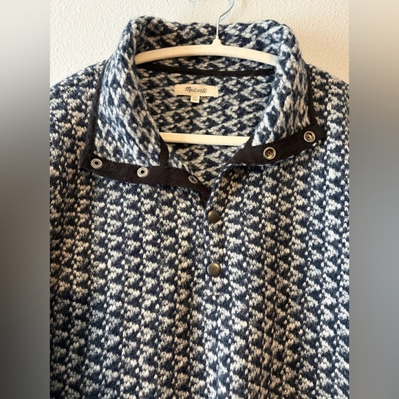 Madewell  Wool Blend Pullover Sweater Jacket Size XS - Picture 4 of 7